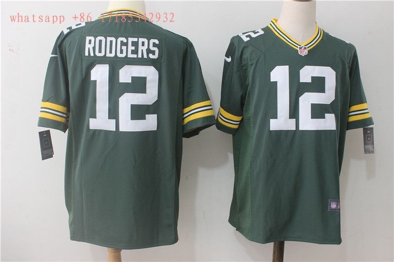 Green Bay Packers Aaron Rodgers #12 2020 Nfl Green Jersey Jersey