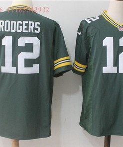 Green Bay Packers Aaron Rodgers #12 2020 Nfl Green Jersey Jersey