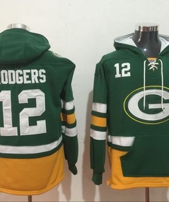 Green Bay Packers Aaron Rodgers #12 Nfl 2020 Dark Green Jersey