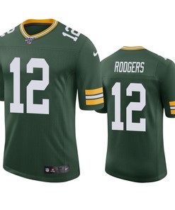 Green Bay Packers Aaron Rodgers Green 100th Season Vapor Limited Jersey
