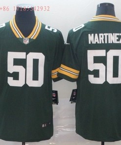 Green Bay Packers Blake Martinez #50 2020 Nfl Black Jersey Jersey