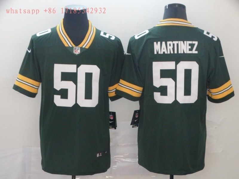 Green Bay Packers Blake Martinez #50 2020 Nfl Black Jersey Jersey