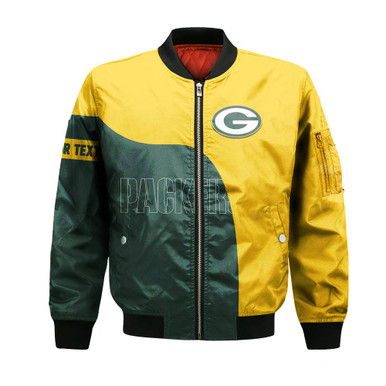 Green Bay Packers Bomber Curve Style Custom- NFL