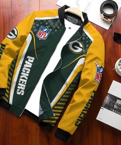Green Bay Packers Bomber Jacket 337 Sport Design