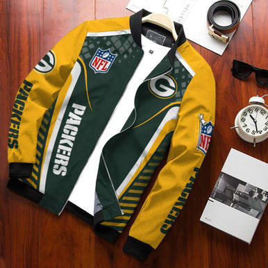 Green Bay Packers Bomber Jacket 337 Sport Design