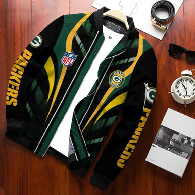 Green Bay Packers Bomber Jacket 379 Sport Design