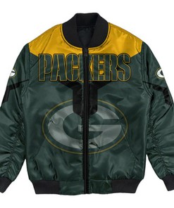 Green Bay Packers Bomber Jacket Drinking style - NFL