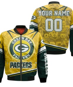 Green Bay Packers Champions Best Team Nfl 2020 Season Personalized Bomber Jacket Model 2270