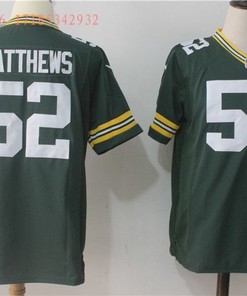 Green Bay Packers Clay Matthews Iii #52 2020 Nfl Green Jersey Jersey