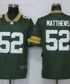 Green Bay Packers Clay Matthews Iii #52 2020 Nfl Green Jersey Jersey