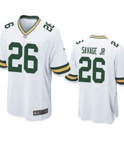 Green Bay Packers Darnell Savage Jr. 2019 Nfl Draft White Game Jersey