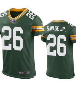 Green Bay Packers Darnell Savage Jr. Green 100th Season Vapor Elite Jersey