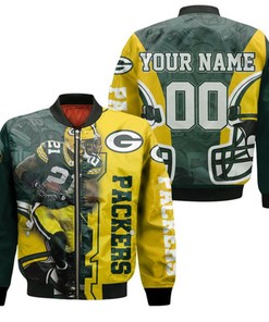 Green Bay Packers Darnell Savage Number 21 Great Player Nfl 2020 Season Personalized Bomber Jacket Model 2274