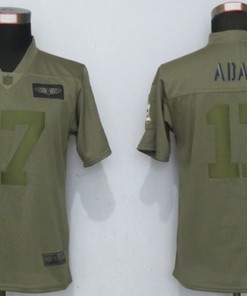 Green Bay Packers Davante Adams #17 Nfl 2020 Moss Green Jersey