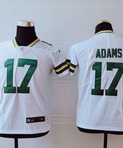Green Bay Packers Davante Adams #17 Nfl 2020 White Jersey