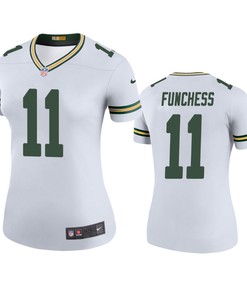 Green Bay Packers Devin Funchess White Color Rush Legend Jersey