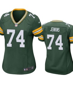 Green Bay Packers Elgton Jenkins 2019 Nfl Draft Green Game Womens Jersey