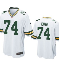 Green Bay Packers Elgton Jenkins 2019 Nfl Draft White Game Jersey
