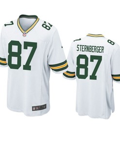 Green Bay Packers Jace Sternberger 2019 Nfl Draft White Game Jersey