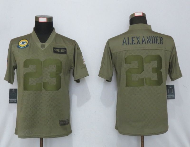 Green Bay Packers Jaire Alexander #23 Nfl 2020 Moss Green Jersey