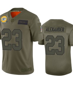 Green Bay Packers Jaire Alexander Camo 2019 Salute To Service Limited Jersey
