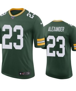 Green Bay Packers Jaire Alexander Green 100th Season Vapor Limited Jersey