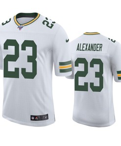 Green Bay Packers Jaire Alexander White 100th Season Vapor Limited Jersey