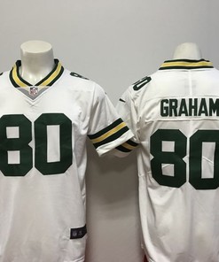 Green Bay Packers Jimmy Graham #80 2020 Nfl White Jersey Jersey