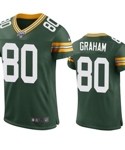Green Bay Packers Jimmy Graham Green 100th Season Vapor Elite Jersey