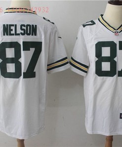 Green Bay Packers Jordy Nelson #87 2020 Nfl White Jersey Jersey