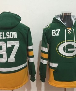 Green Bay Packers Jordy Nelson #87 Nfl 2020 Dark Green Jersey