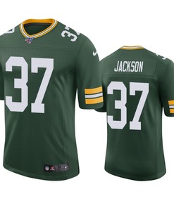 Green Bay Packers Josh Jackson Green 100th Season Vapor Limited Jersey