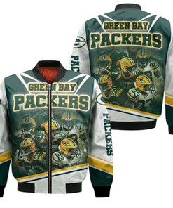 Green Bay Packers Legends Nfl 2020 Super Bowl Championship Great Team Thanks Bomber Jacket Model 2322