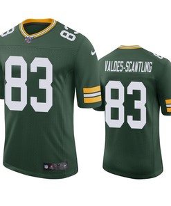 Green Bay Packers Marquez Valdes-scantling Green 100th Season Vapor Limited Jersey
