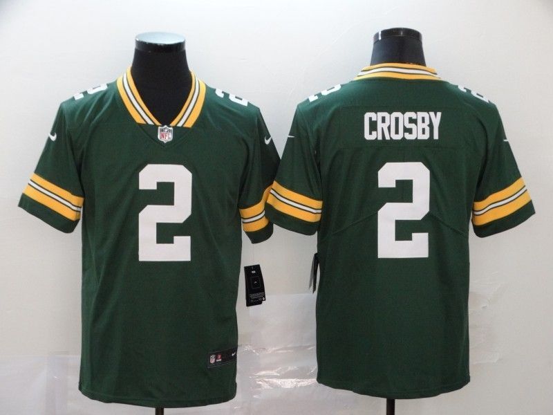 Green Bay Packers Mason Crosby #2 2020 Nfl Green Jersey Jersey