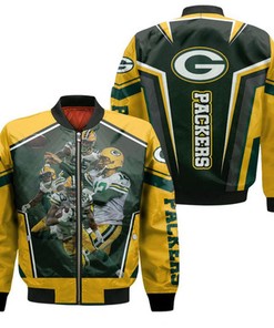 Green Bay Packers Nfc North Division Champions 2021 Super Bowl Bomber Jacket Model 2340