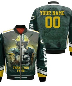 Green Bay Packers Nfc Noth Champions Jaire Alexander Darnell Savage Thank You Fans Personalized Bomber Jacket Model 2354