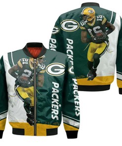 Green Bay Packers Nfc Noth Division Champions Darnell Savage Bomber Jacket Model 2367