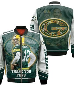 Green Bay Packers Nfc Noth Division Champions Thank You Fans For All Lover Bomber Jacket Model 2374