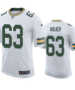 Green Bay Packers Rasheed Walker 63 White Vapor Limited Jersey