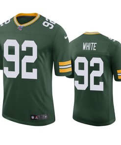 Green Bay Packers Reggie White Green 100th Season Vapor Limited Jersey