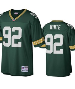Green Bay Packers Reggie White Green Legacy Replica Jersey
