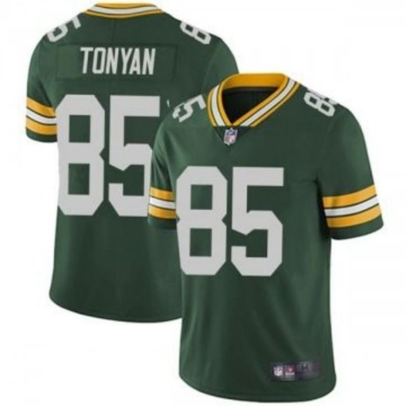 Green Bay Packers Robert Tonyan #85 Nfl 2020 Green Jersey