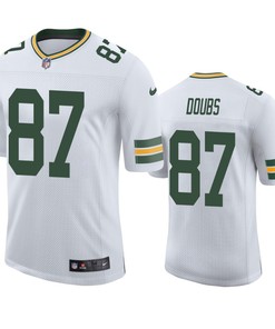 Green Bay Packers Romeo Doubs 87 White Vapor Limited Jersey