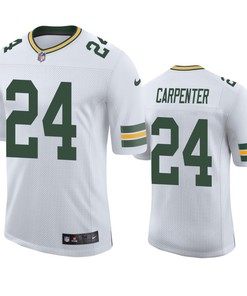 Green Bay Packers Tariq Carpenter 24 White Vapor Limited Jersey
