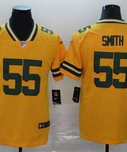 Green Bay Packers Zadarius Smith #55 2020 Nfl Gold Jersey Jersey
