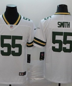 Green Bay Packers Zadarius Smith #55 Nfl 2020 White Jersey
