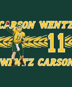 Green Carson Wentz Tumbler - A Fan Favorite