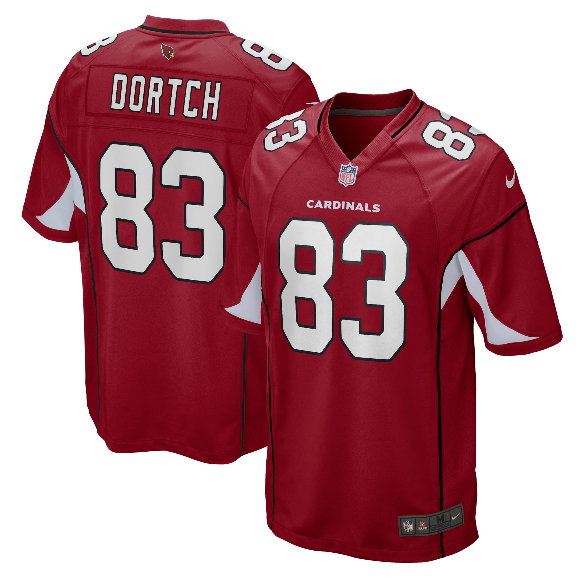 Greg Dortch Arizona Cardinals Player Game Jersey - Cardinal Nfl