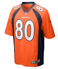 Greg Dulcich Denver Broncos Game Player Jersey - Orange